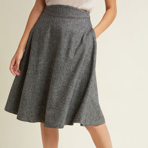ModCloth Prim Class Hero Skirt, XL (Altered to L)